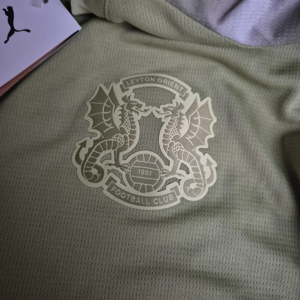 LEYTON ORIENT FC AWAY SHIRT XL – EL MIZOUNI 8 (CALMING GREEN) – PUMA