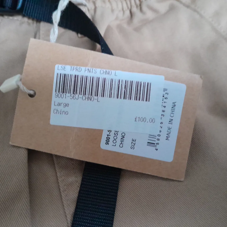 GRAMICCI TAPERED LOOSE CHINOS - LARGE