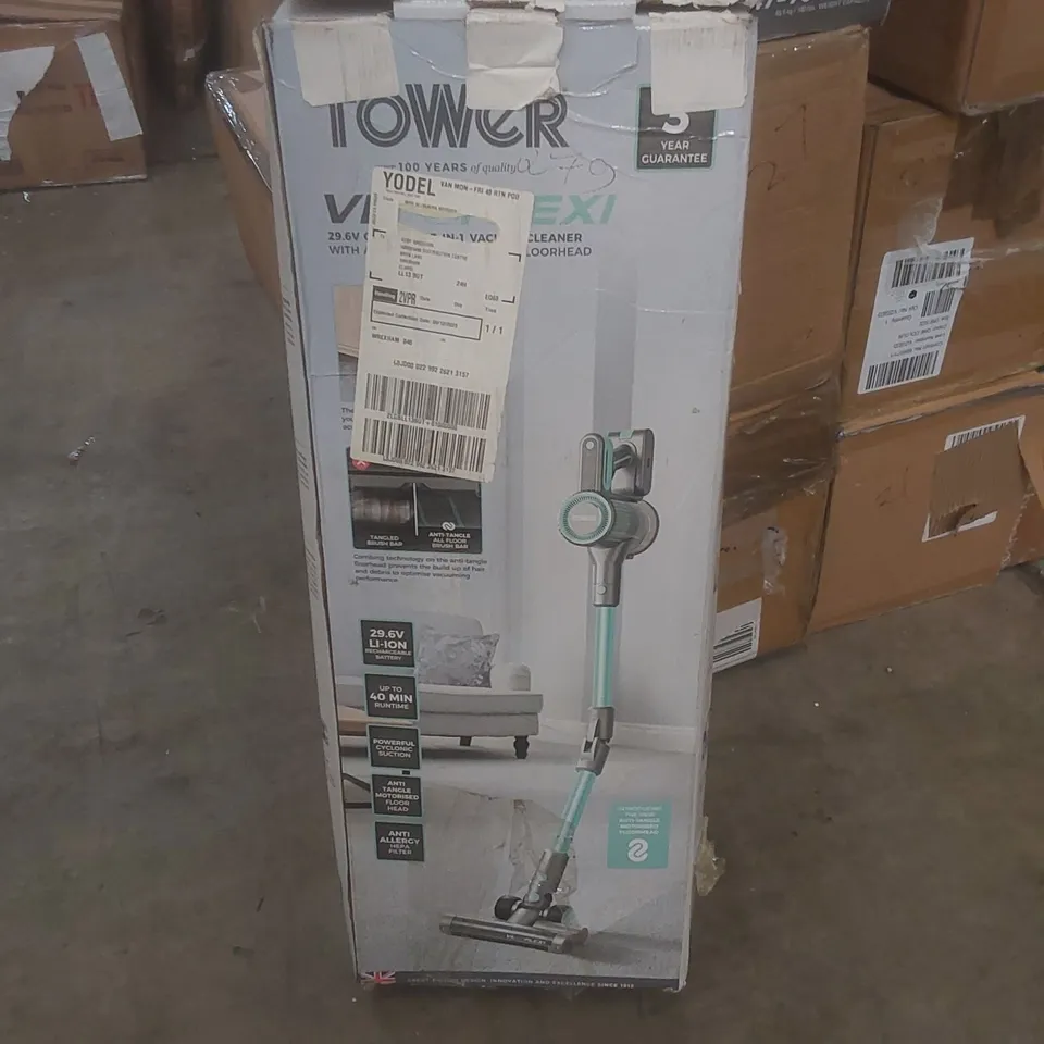 BOXED TOWER VL70 FLEXI ANTI-TANGLE CORDLESS VACUUM