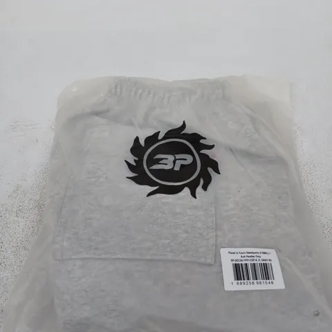 BAGGED BROKEN PLANET PLANET IS YOURS SWEATPANTS – ASH HEATHER GRAY – XS
