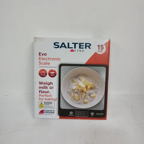 BOXED SALTER EVO ELECTRONIC SCALE