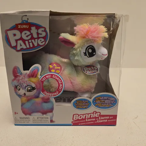 ZURU PETS ALIVE BONNIE LLAMA – PLUSH TOY IN BOX