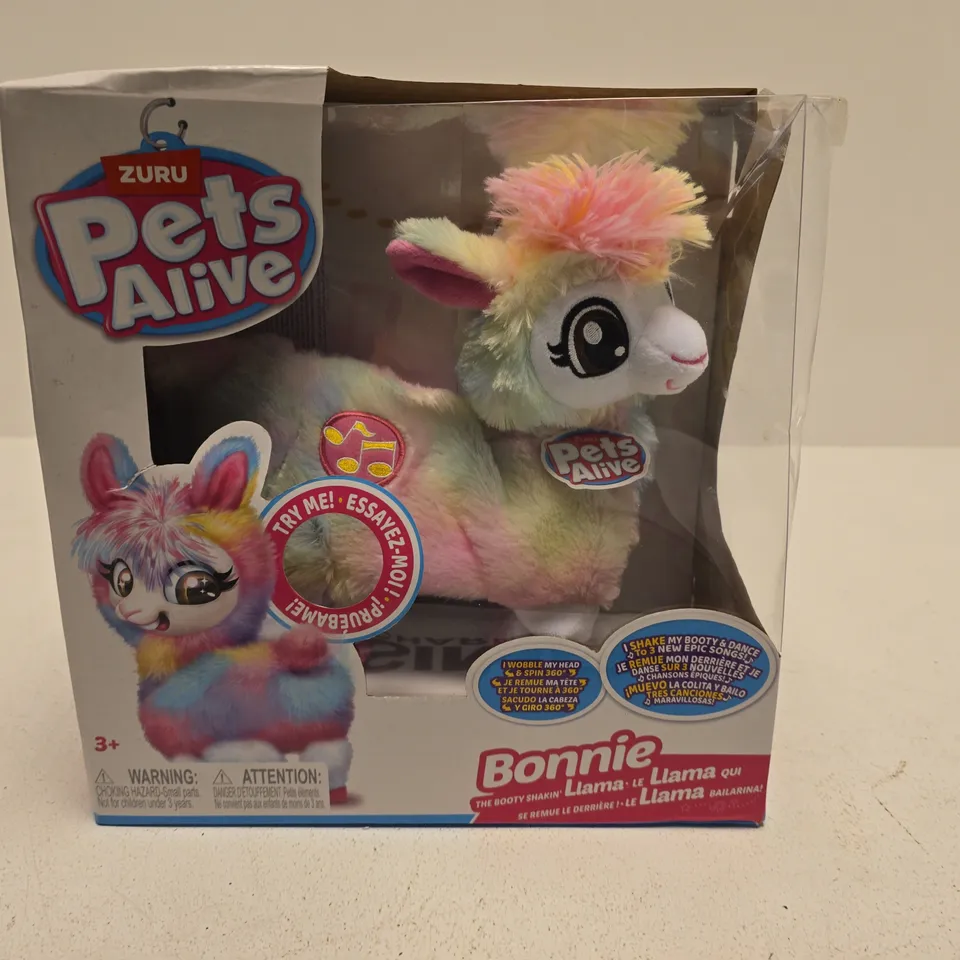 ZURU PETS ALIVE BONNIE LLAMA – PLUSH TOY IN BOX