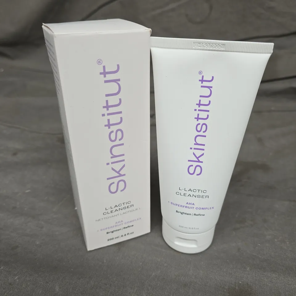 BOXED SKINSTITUT L-LACTIC CLEANSER 200ML