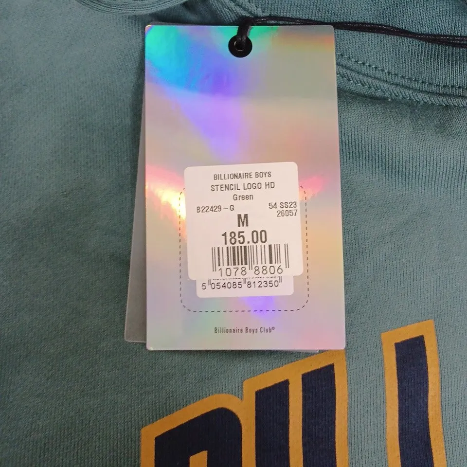 BILLONARE BOYS CLUB LOGO HOODIE SIZE M