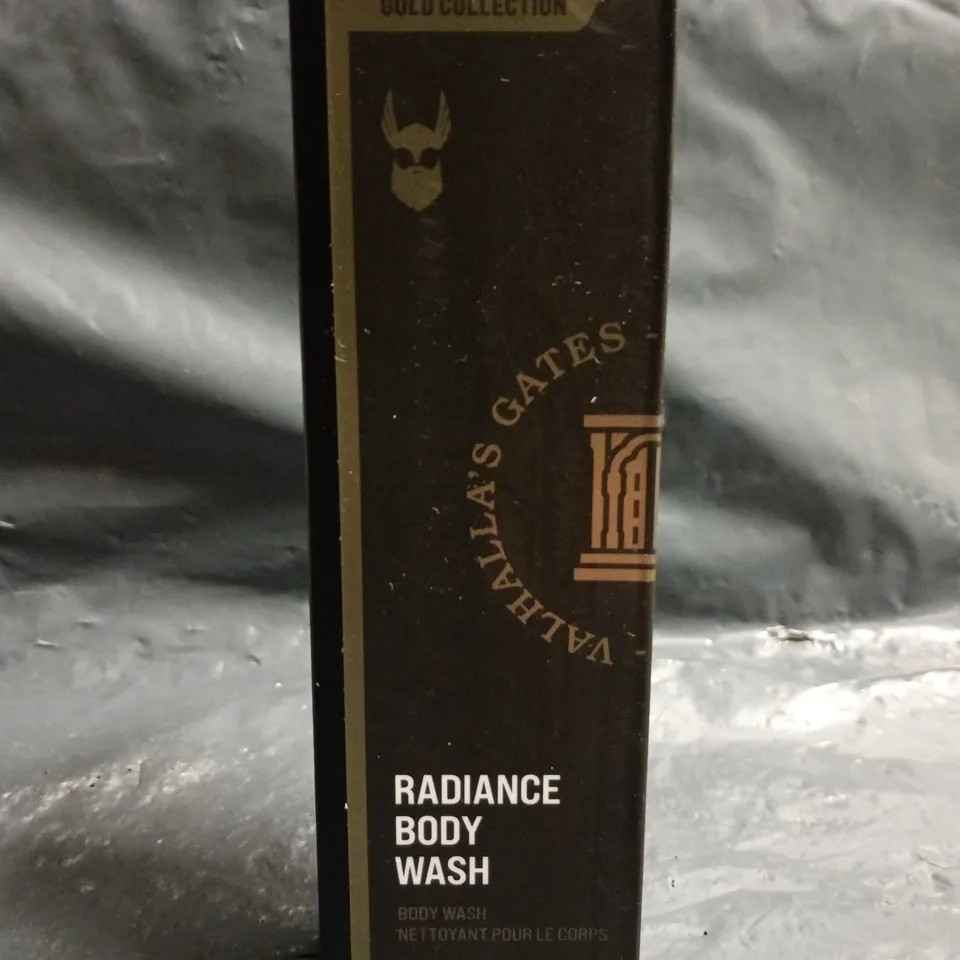 VALHALLA'S GATES GOLD COLLECTION RADIANCE BODY WASH (240ML)