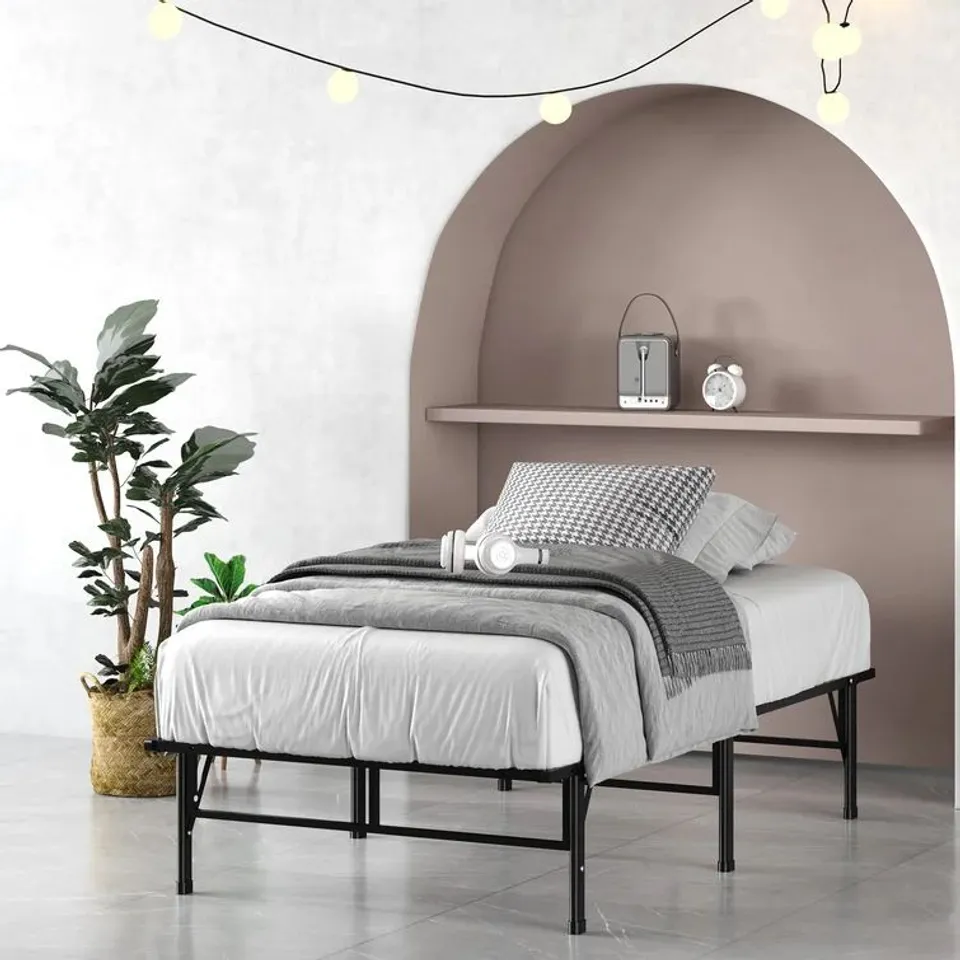 BOXED HIGBEE SMARTBASE BED FRAME 35CM HIGH (1 BOX)
