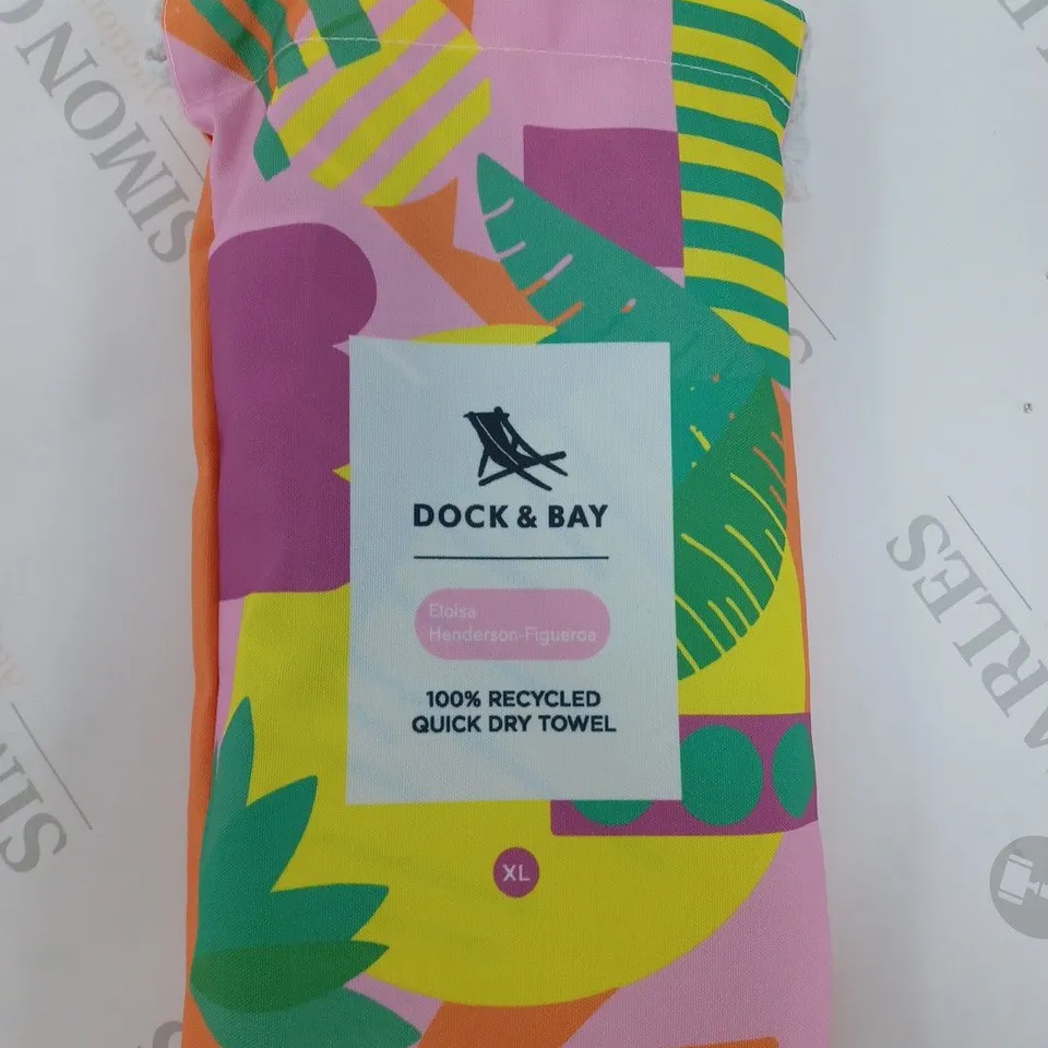 DOCK & BAY ELOISA HENDERSON-FIGUEROA QUICK DRY TOWL XL