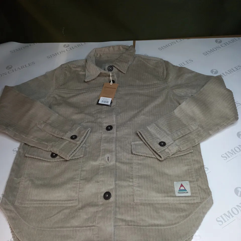 PASSENGER DOVE RECYCLED CORD SHIRT SIZE XS