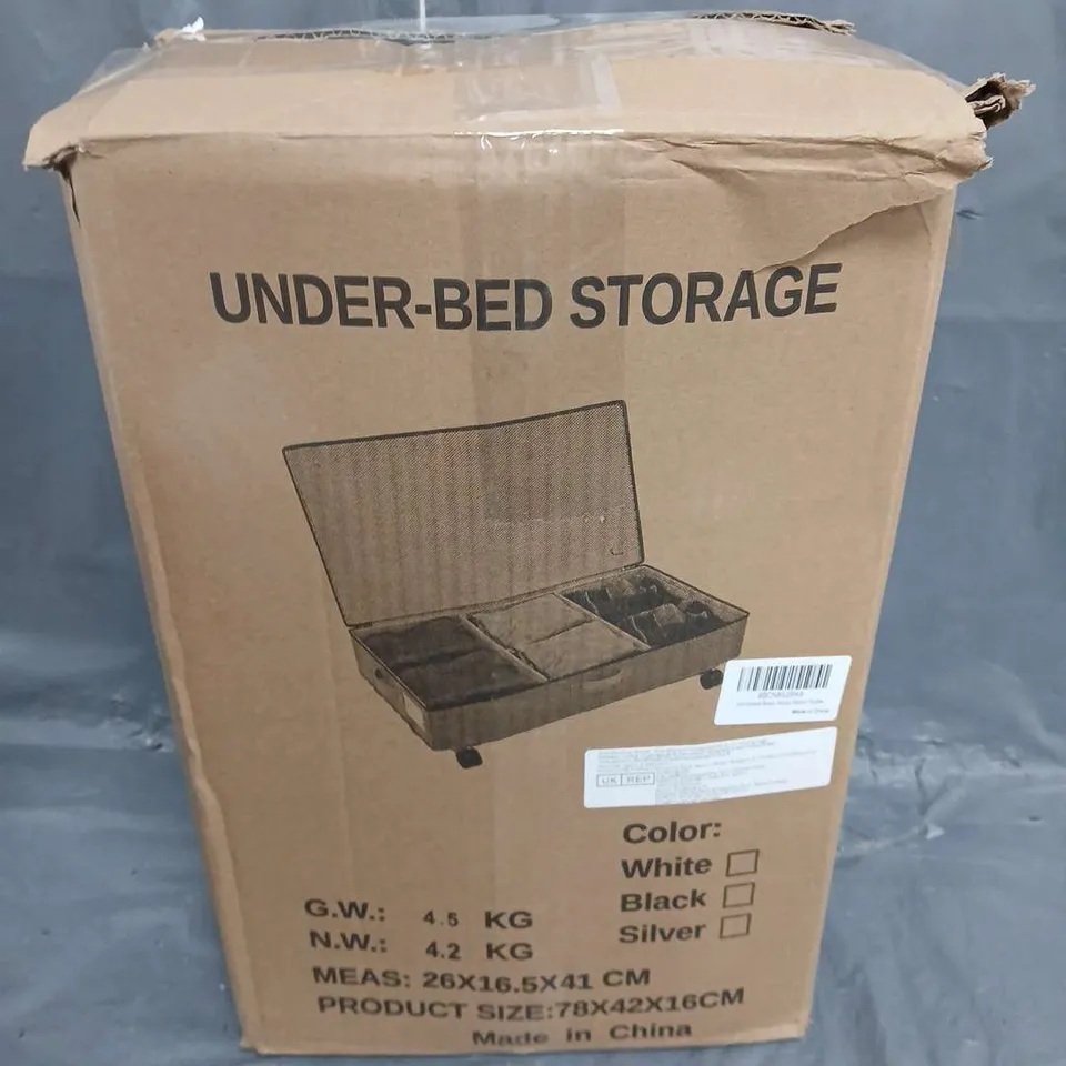 BOXED UNDER-BED STORAGE CASE