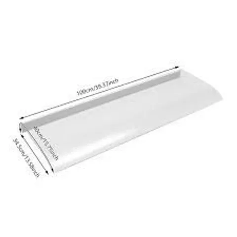 BOXED SLOPE WINDOW AWNING IN CLEAR (1 BOX)