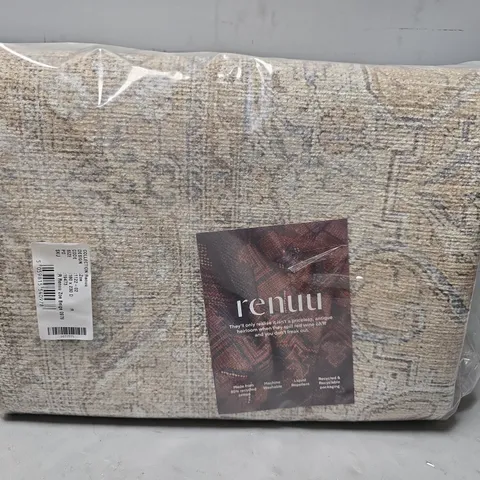 SEALED RENUU VINTAGE ZOE BEIGE RUG - 160CM X 230CM - 5059815540978