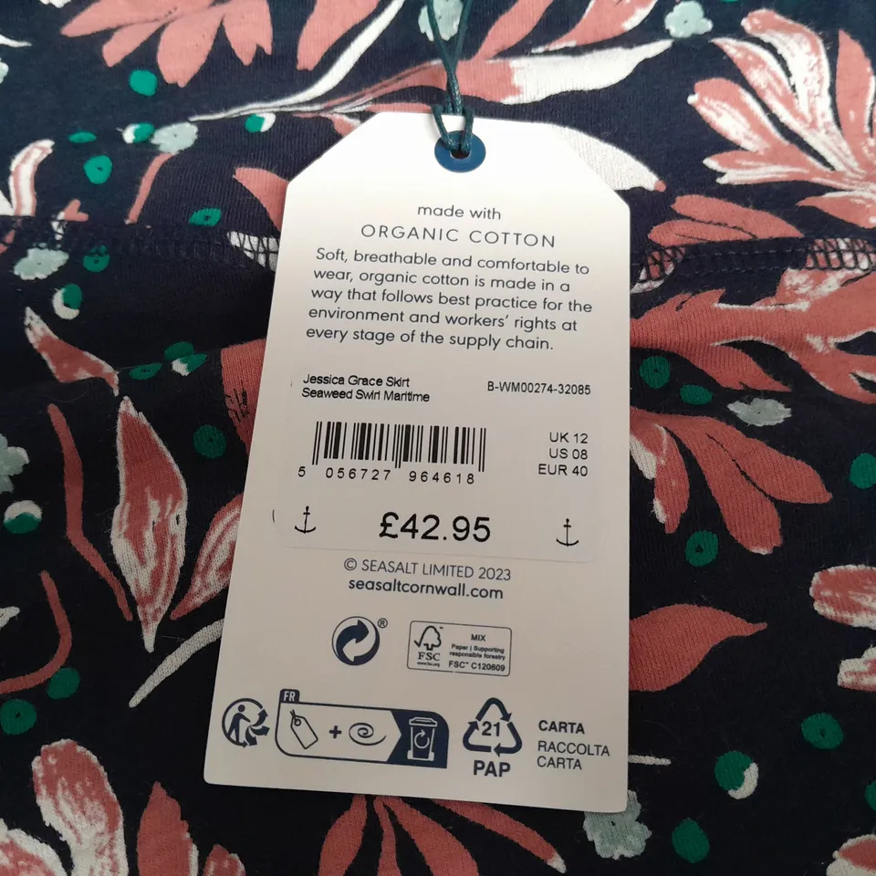 SEASALT CORNWALL JESSICA GRACE SKIRT - UK 12