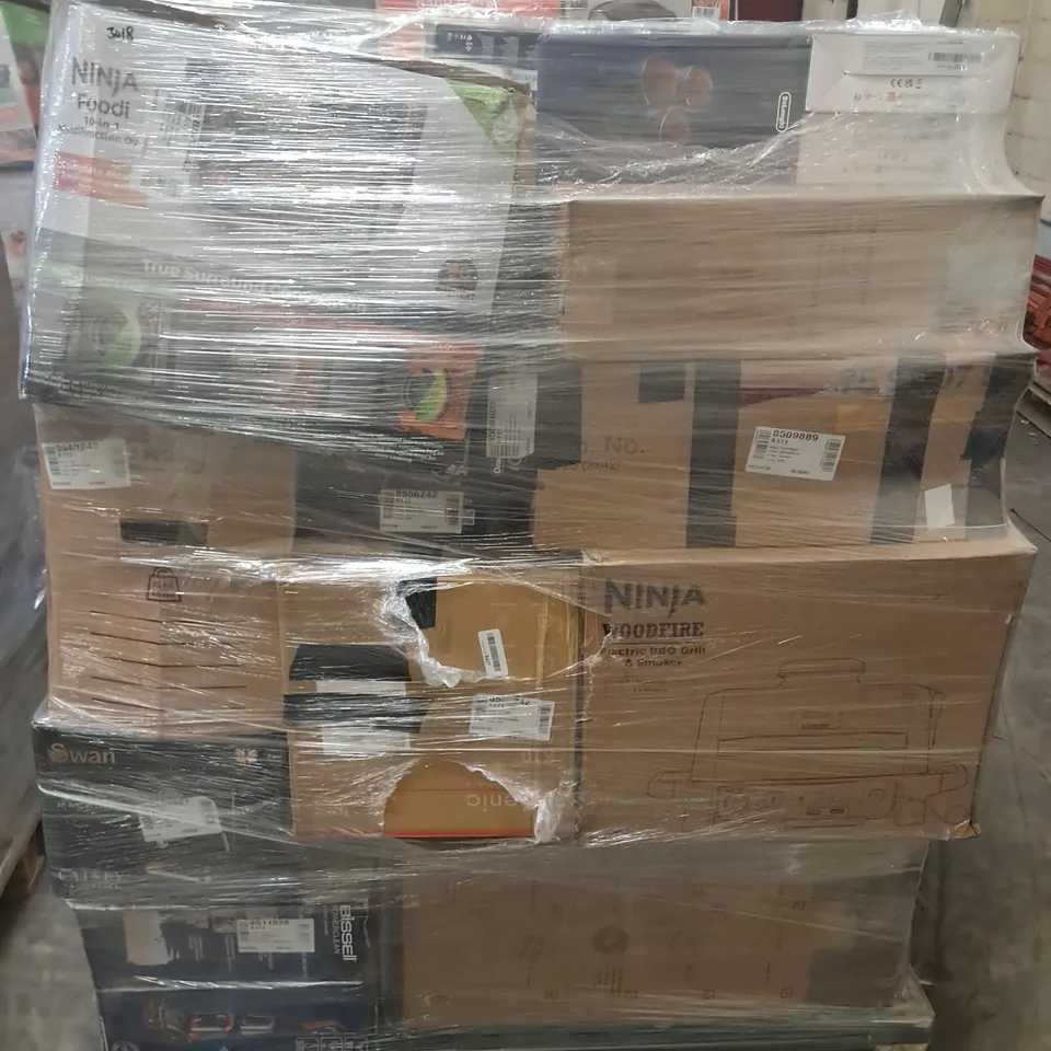 PALLET OF APPROXIMATELY 34 UNPROCESSED RAW RETURN HOUSEHOLD AND ELECTRICAL GOODS TO INCLUDE;