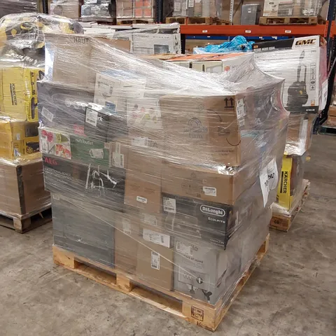 PALLET OF APPROXIMATELY 59 UNPROCESSED RAW RETURN HOUSEHOLD AND ELECTRICAL GOODS TO INCLUDE;