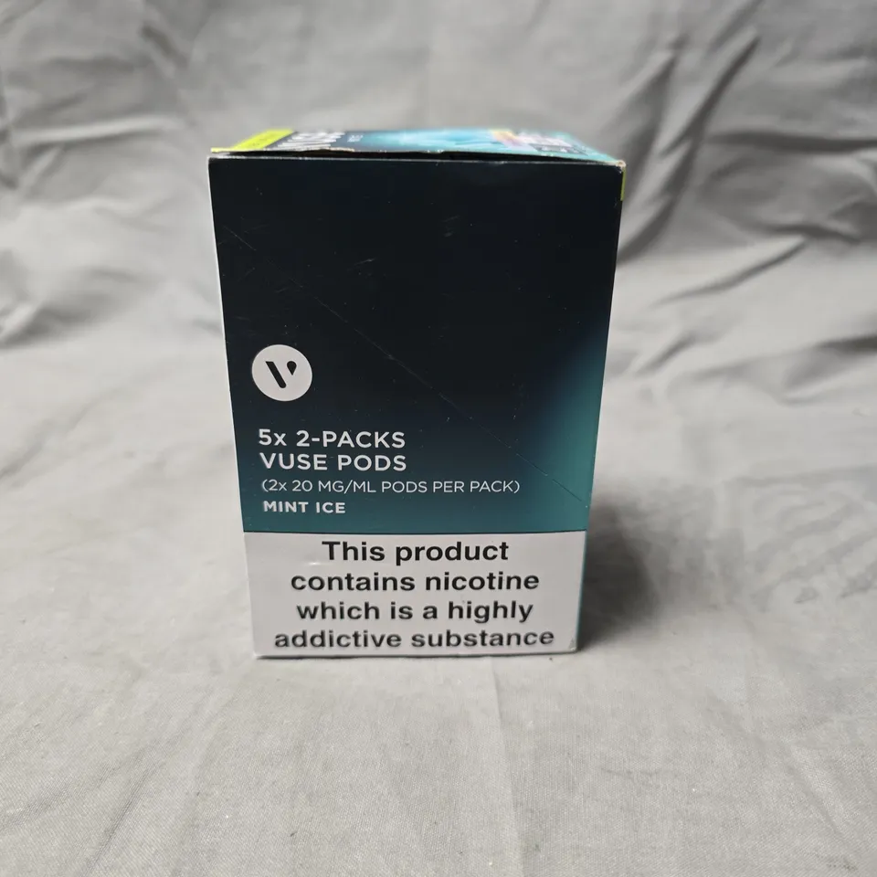 VUSE MINT ICE PODS – 5X2 PACKS (10 PODS) 20MG/ML