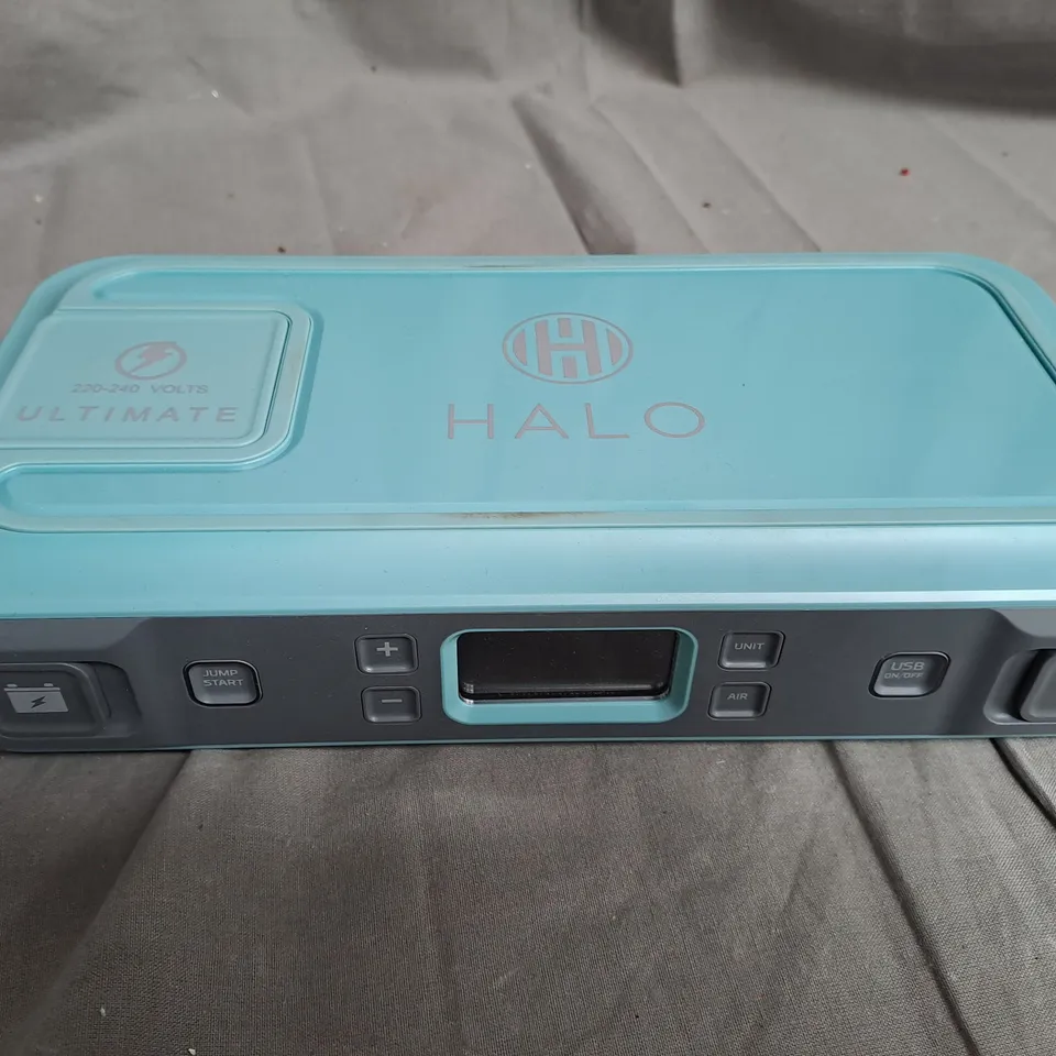 HALO BOLT ULTIMATE MAINS JUMP STARTER - MINT