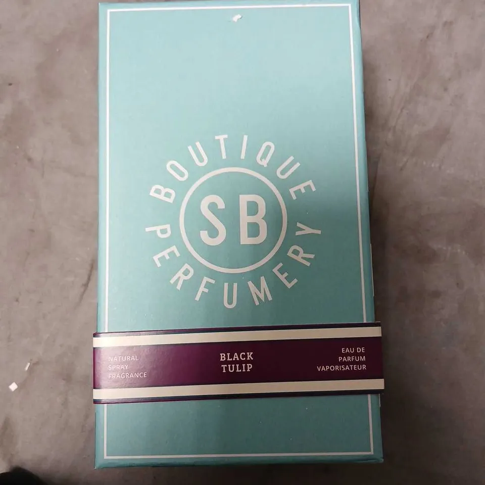 SHAY & BLUE BLACK TULIP EAU DE PARFUM – SB BOUTIQUE PERFUMER (BOXED)