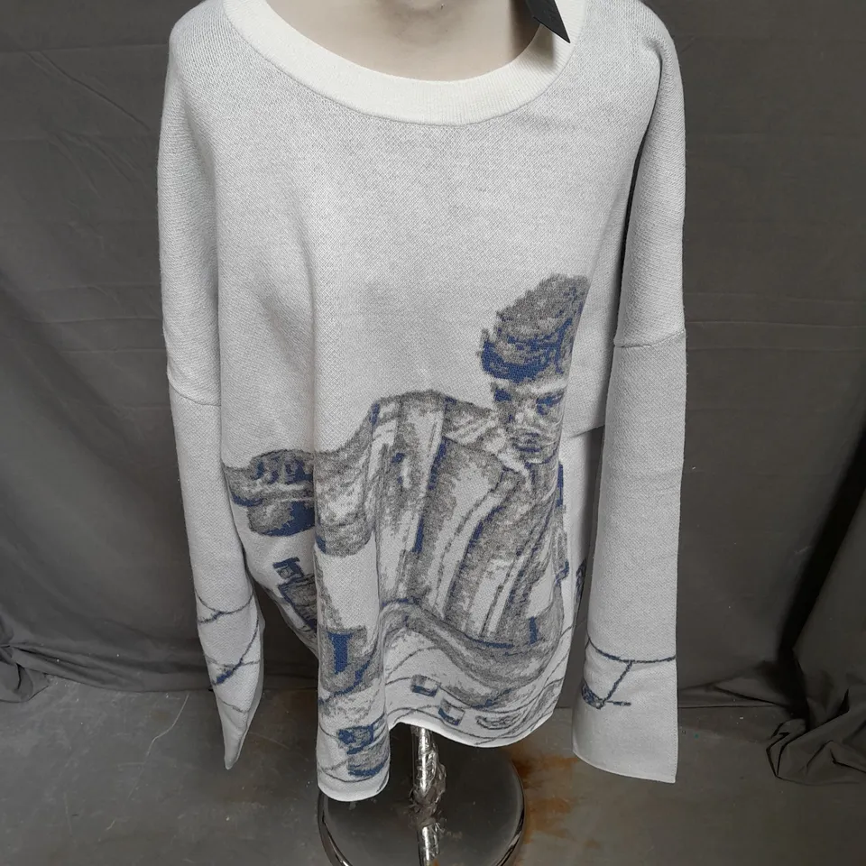 LORENZ HOODIE IN GREY MULTI SIZE XL