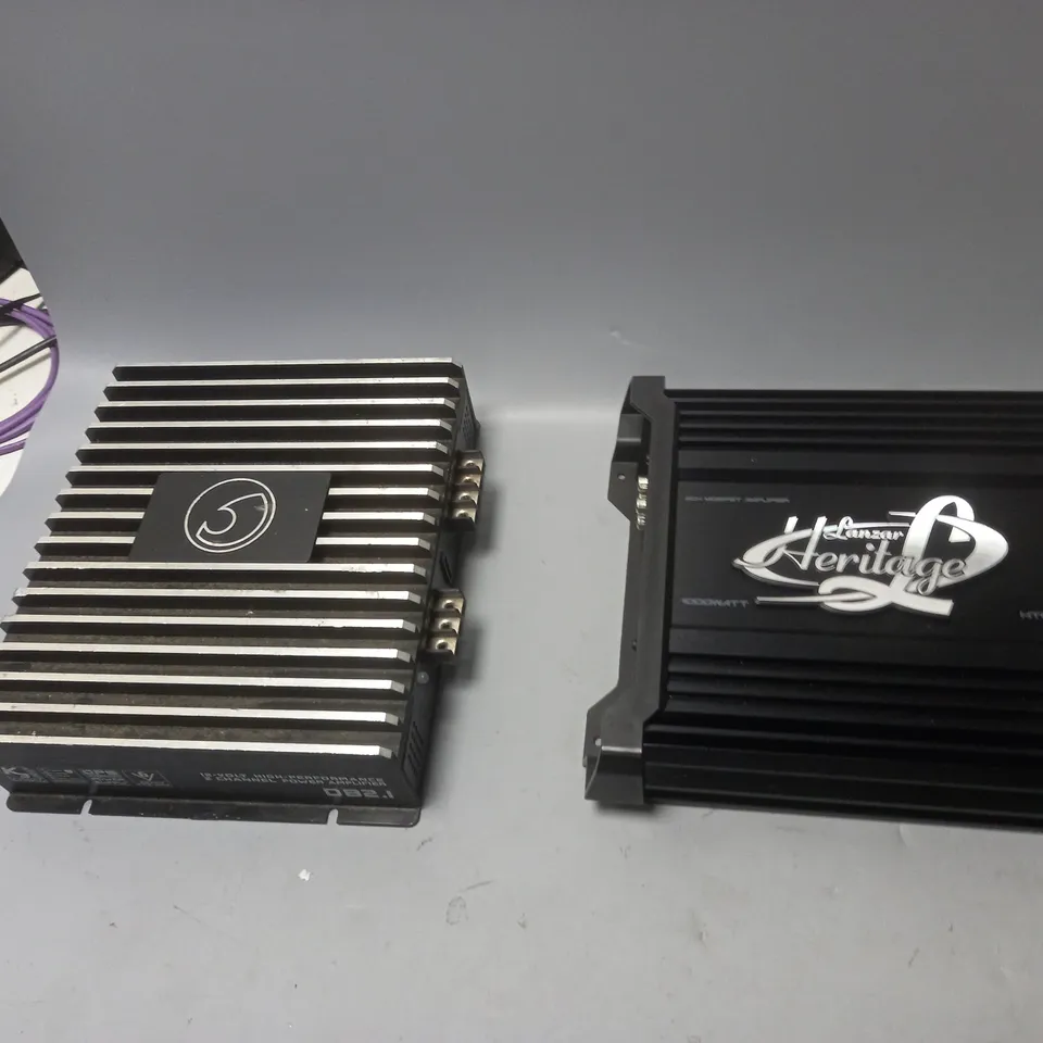 LANZAR HERITAGE MOSFET AMPLIFIER HTG237 - 1000WATT