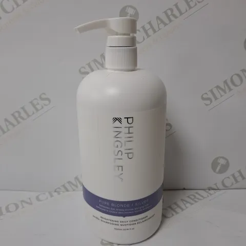 BOTTLED PHILIP KINGSLEY PURE BLONDE/SILVER BRIGHTENING DAILY CONDITIONER 1000ml