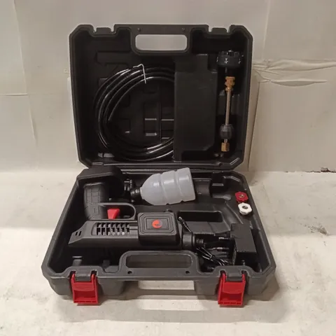 JET HAWK CORDLESS PRESSURE WASHER – TV-0111 IN CASE