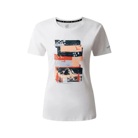 BRAND NEW DARE 2B WOMENS TRANQUILITY III SHORT SLEEVE T-SHIRT IN WHITE SIZE 10