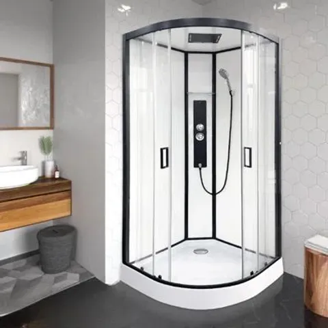 BOXED VIDALUX KONTRAST CC 900 X 900QUADRANT HYDRO SHOWER CABIN 