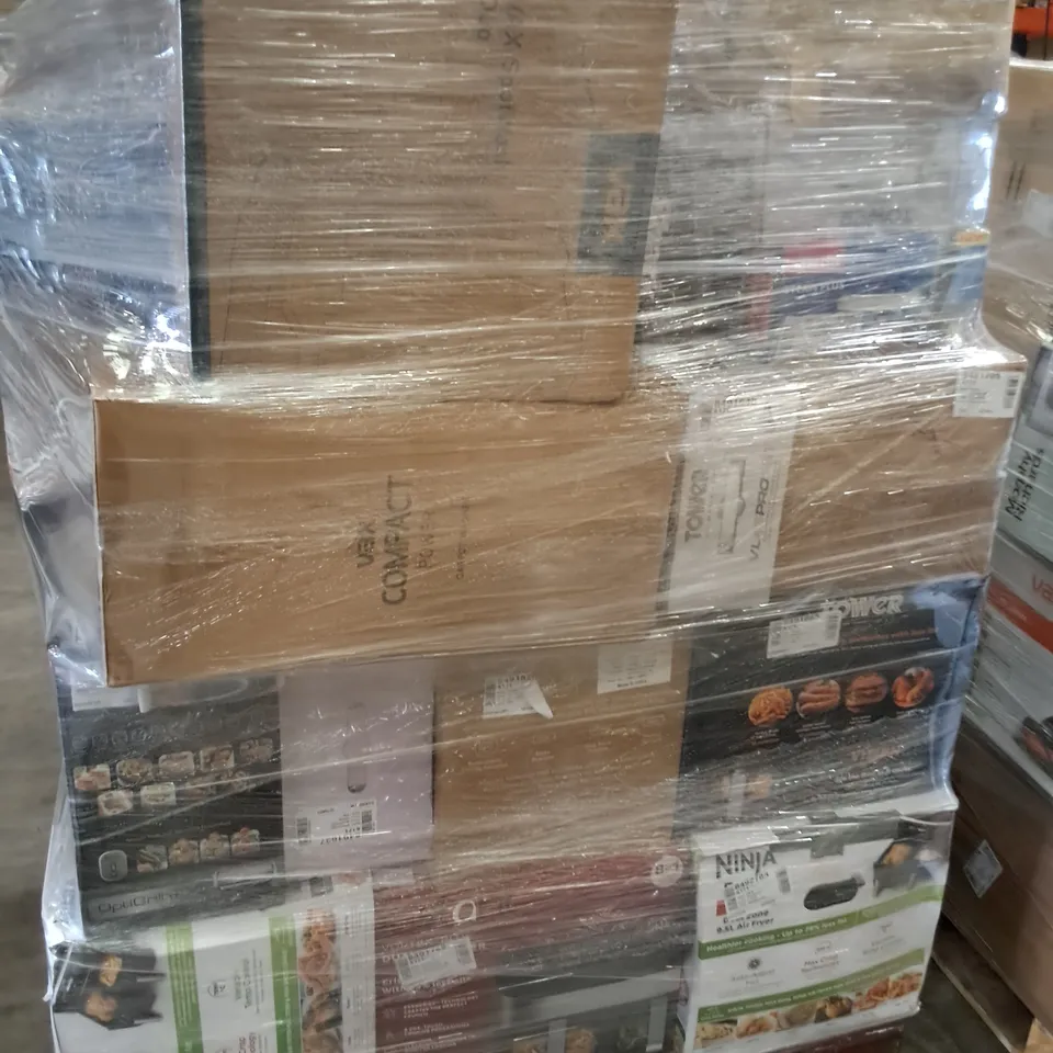 PALLET OF APPROXIMATELY 36 UNPROCESSED RAW RETURN HOUSEHOLD AND ELECTRICAL GOODS TO INCLUDE;