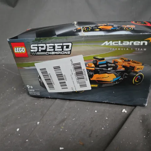 LEGO SPEED CHAMPION 2023 MCLAREN F1 RACE CAR - 76919