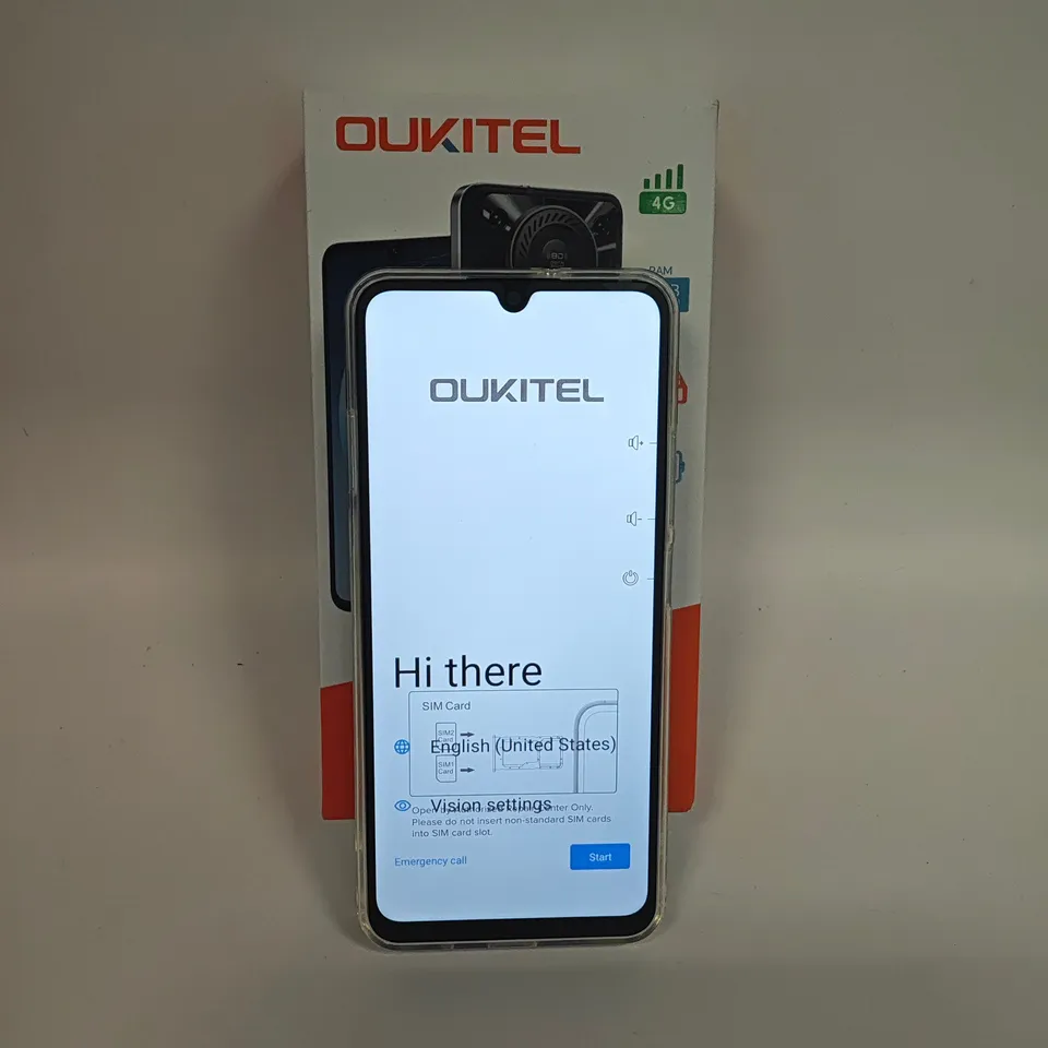 BOXED OUKITEL C60 4+12GB 128GB IN BLUE 