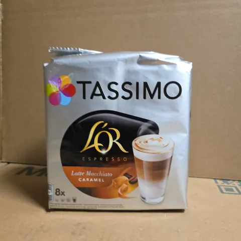 TASSIMO L'OR ESPRESSO LATTE MACCHIATO CARAMEL COFFEE CAPSULES – 8 CAPSULES