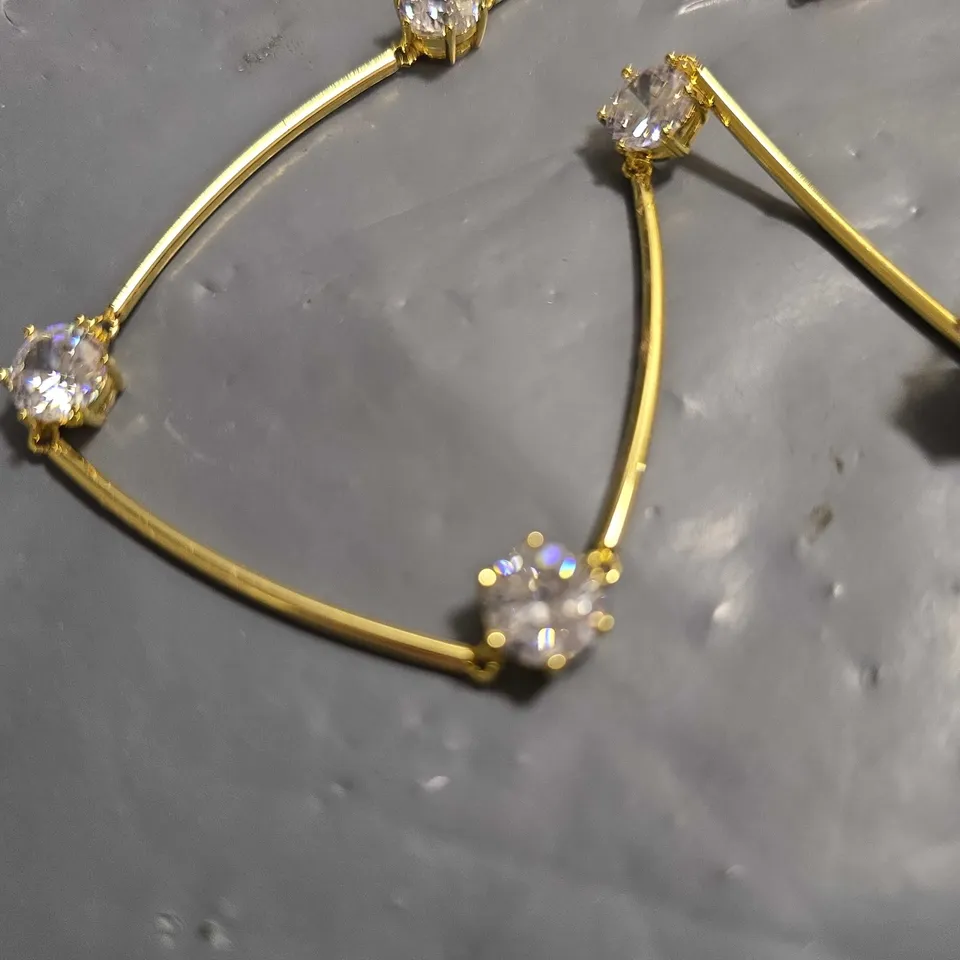 SWAROVSKI BAR DETAIL NECKLACE