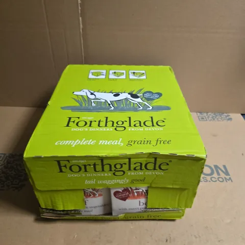 FORTHGLADE DOG FOOD – COMPLETE MEAL GRAIN FREE - X18