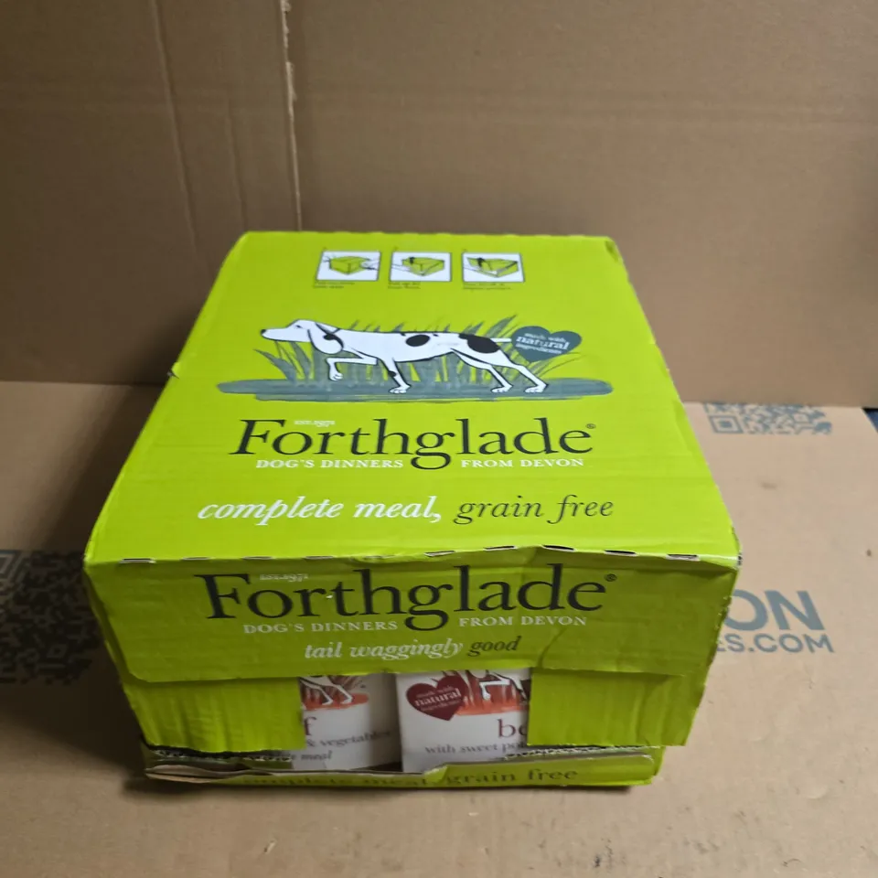 FORTHGLADE DOG FOOD – COMPLETE MEAL GRAIN FREE  - X18 