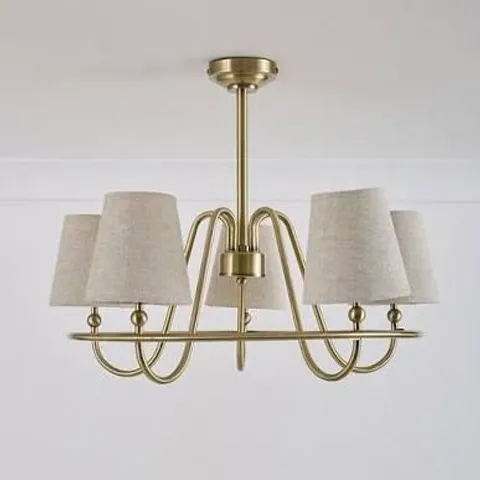 HERITAGE 5 LIGHT CHANDELIER