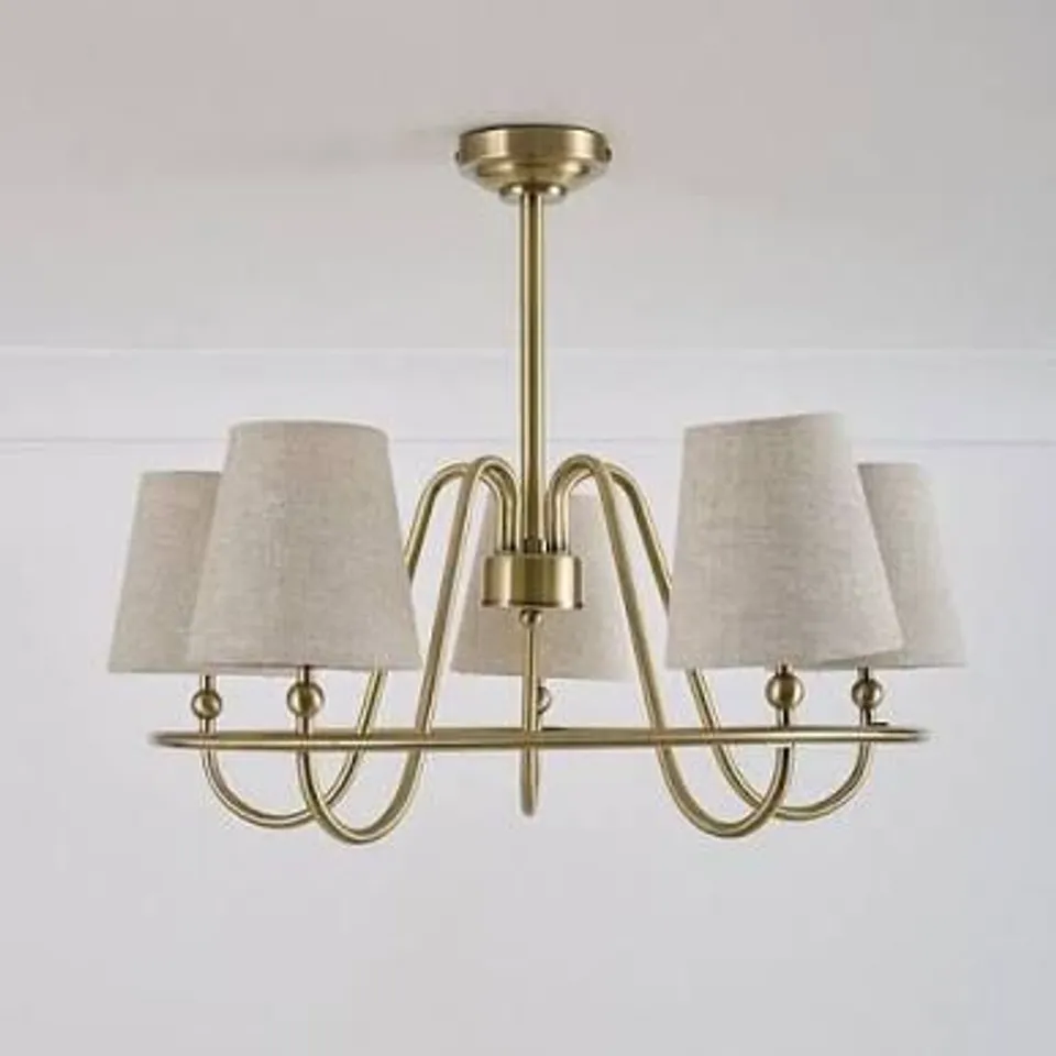 HERITAGE 5 LIGHT CHANDELIER