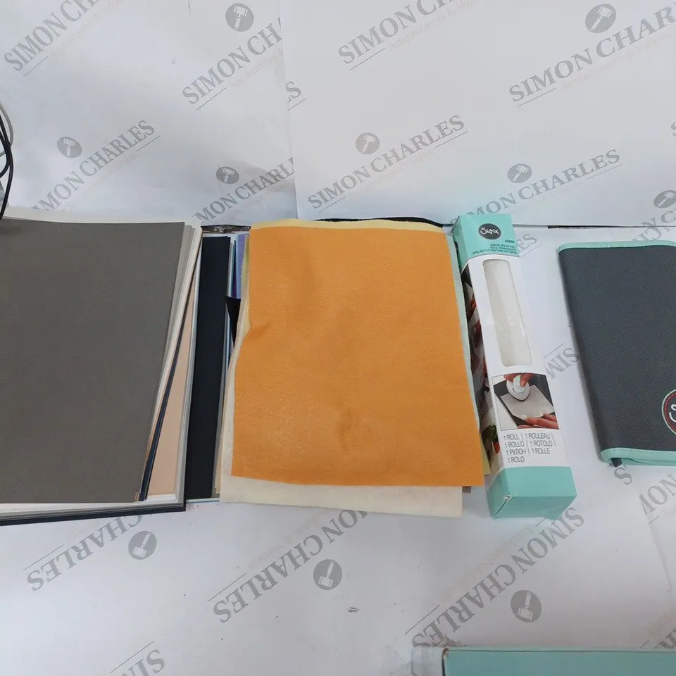 SIZZIX BIG SHOT MACHINE BUNDLE WITH TOOL CADDY TOOLS AND ACCESSORIES ETC. 