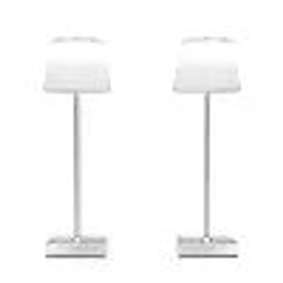 SFIXX SET OF 2 2IN1 RECHARGEABLE TABLE WALL LAMP 