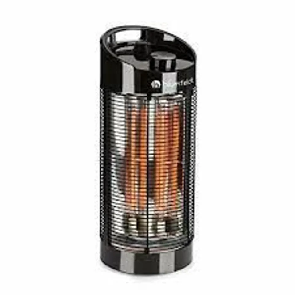 BOXED BLUMFELDT HEAT GURU 360 1800W RADIANT TOWER HEATER - BLACK 