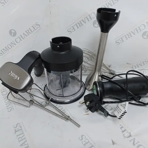 NINJA FOODI 3-IN-1 HAND BLENDER, MIXER & CHOPPER CI100UK