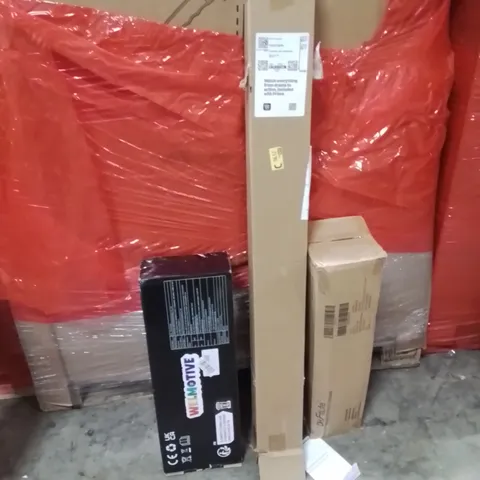 PALLET OF ASSORTED HOUSEHOLD GOODS AND PRODUCTS TO INCLUDE;SCOOTER,LED STRIP,YOGA MATT