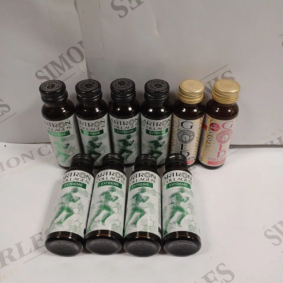 10 X BOTTLED ARTRON COLLAGEN HEALTH LIQUID SUPPLEMENTS - 10 X 50ML