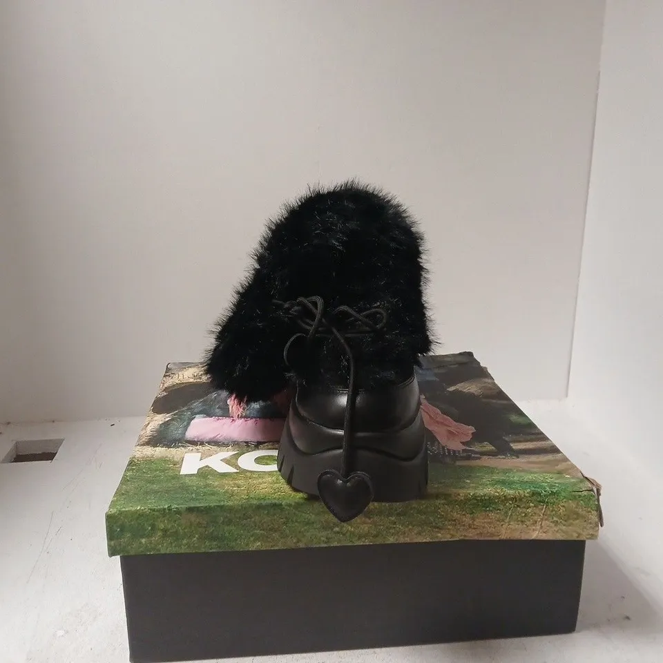 KOI MIDNIGHT SASQUATCH BOOTS BLACK UK 9 