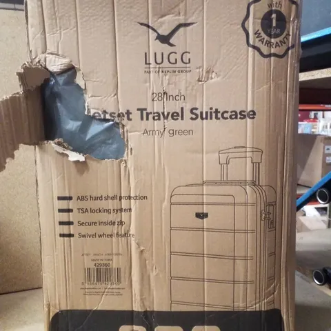 BOXED LUGG JETSET 28" TRAVEL SUITCASE - GREY