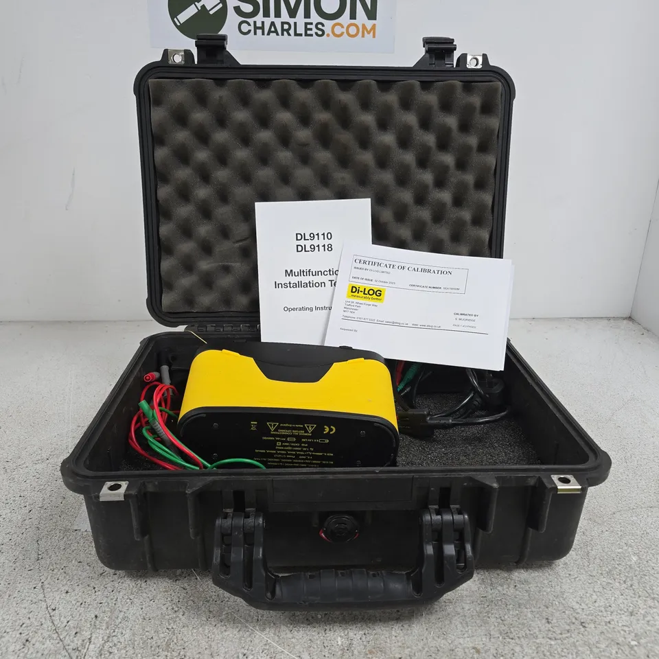 MULTIFUNCTION INSTALLATION TESTER IN CASE