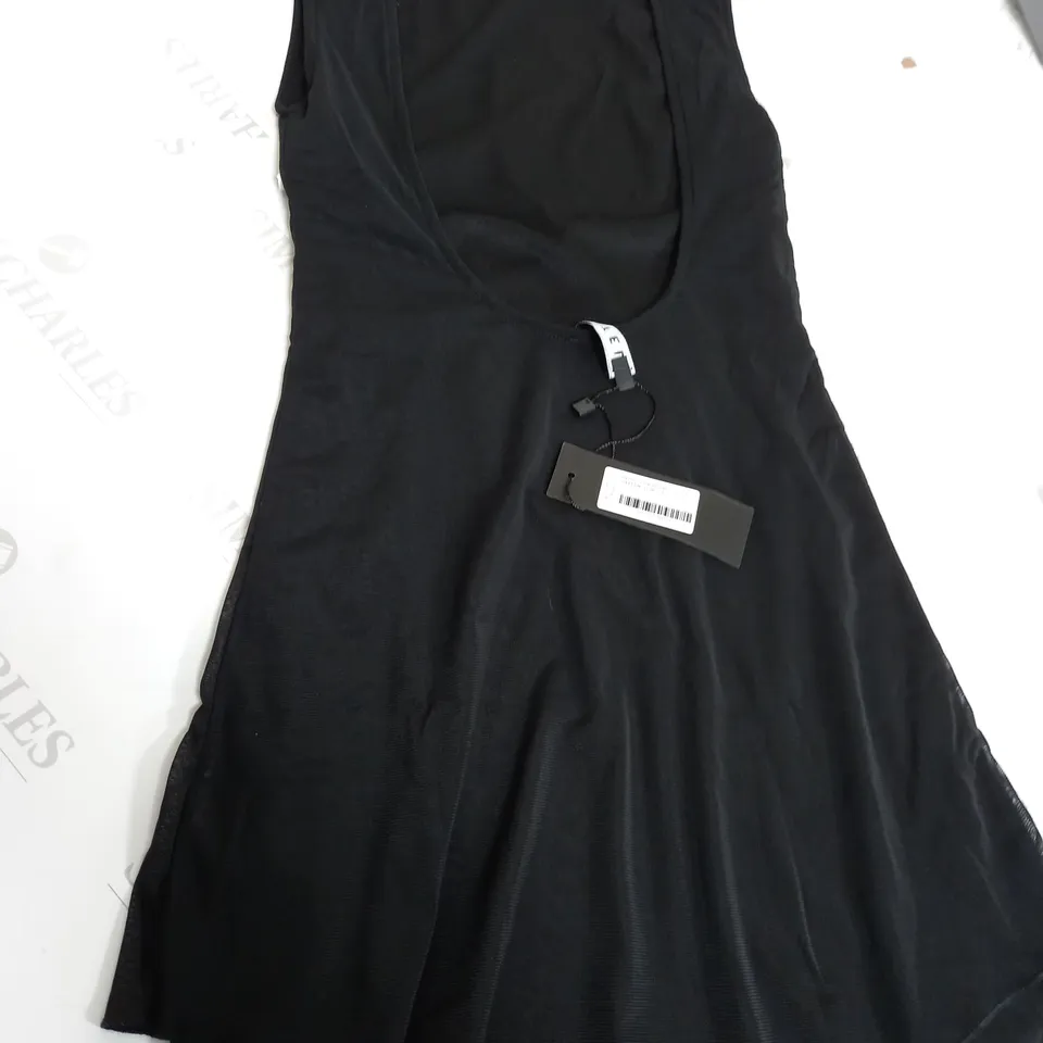 MOTEL RENATA DRESS BLACK - SMALL
