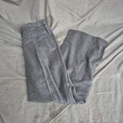 GERARD DAREL PLEATED TROUSERS IN DARK GREY SIZE 38
