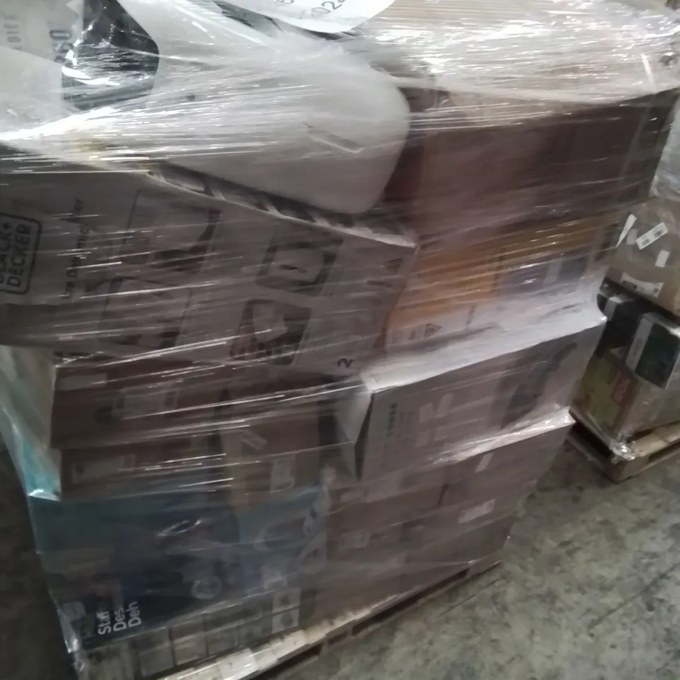 PALLET OF APPROXIMATELY 42 UNPROCESSED RAW RETURN HOUSEHOLD AND ELECTRICAL GOODS TO INCLUDE;