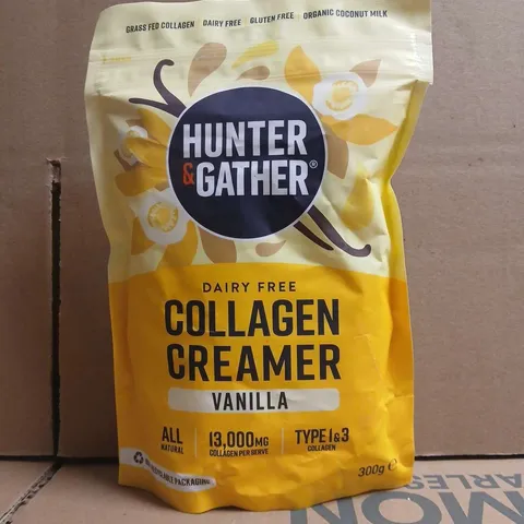 HUNTER & GATHER DAIRY FREE COLLAGEN CREAMER - VANILLA (300G)